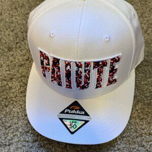 New Pukka PAIUTE White Snapback Hat | UPF 50 | Golf Cap